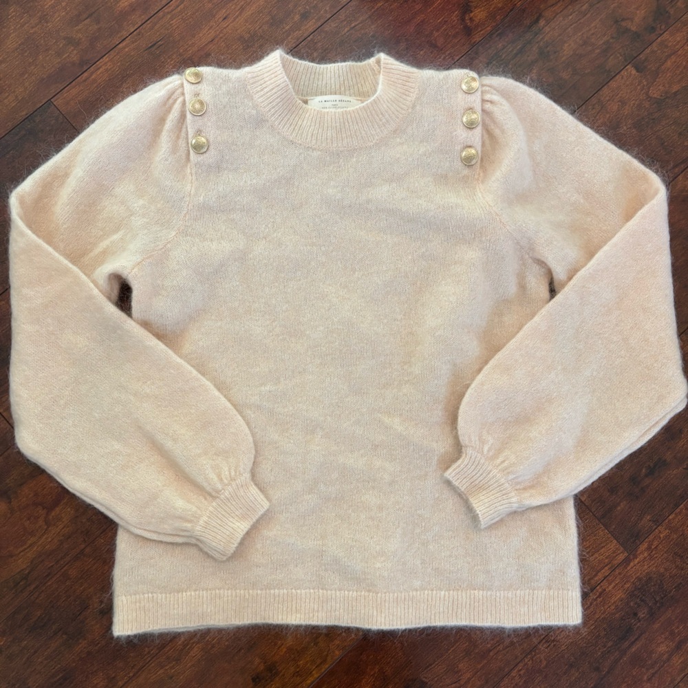 Sezane Cream Women’s Sweater